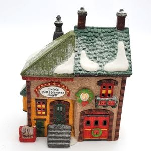 Dept 56 "Orly's Bell & Harness Supply" North Pole Series 1991